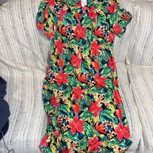 Vintage Hawaiian floral Shannon Marie dress Mumu